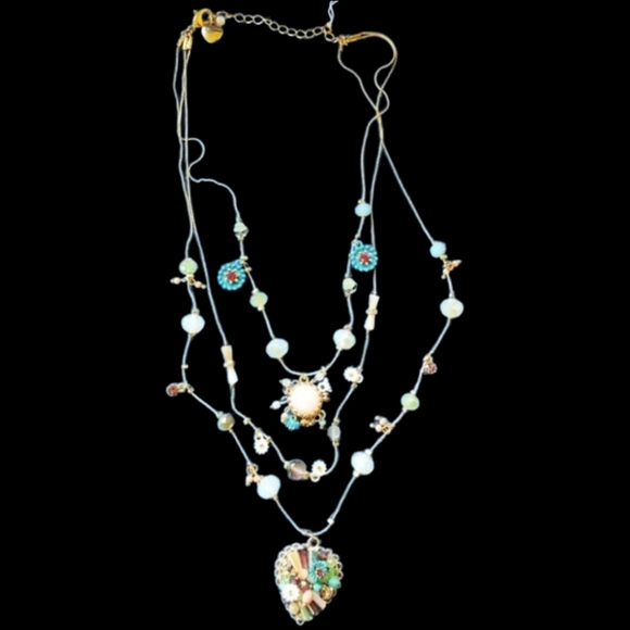 Betsey Johnson Tri-Necklace - NWT - Picture 9 of 10